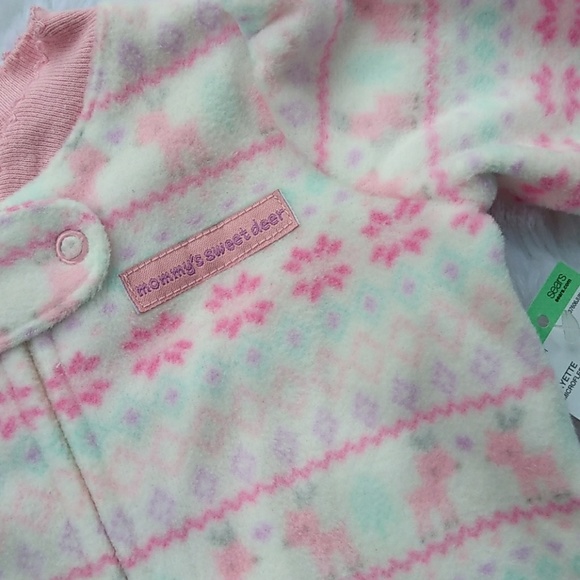 🆕NWT:Newborn Footed Pajamas - Picture 2 of 7